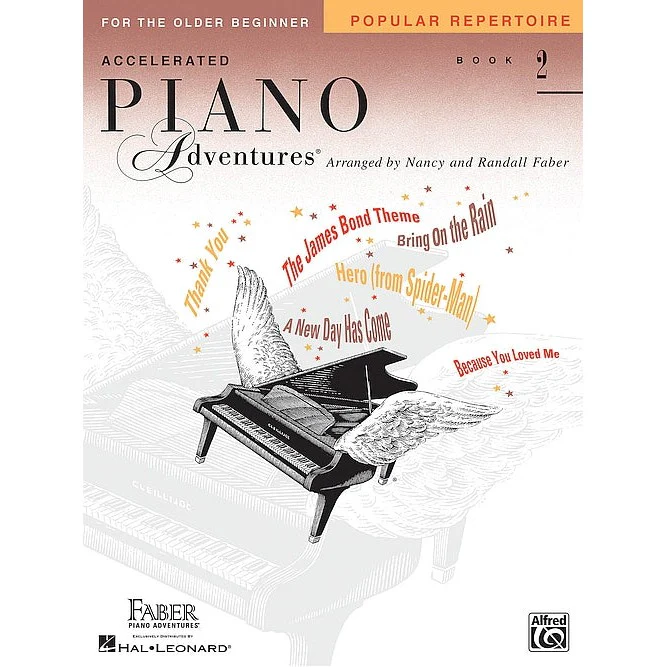 Accelerated Piano Adventures for the Older Beginner – Popular Repertoire Book 2