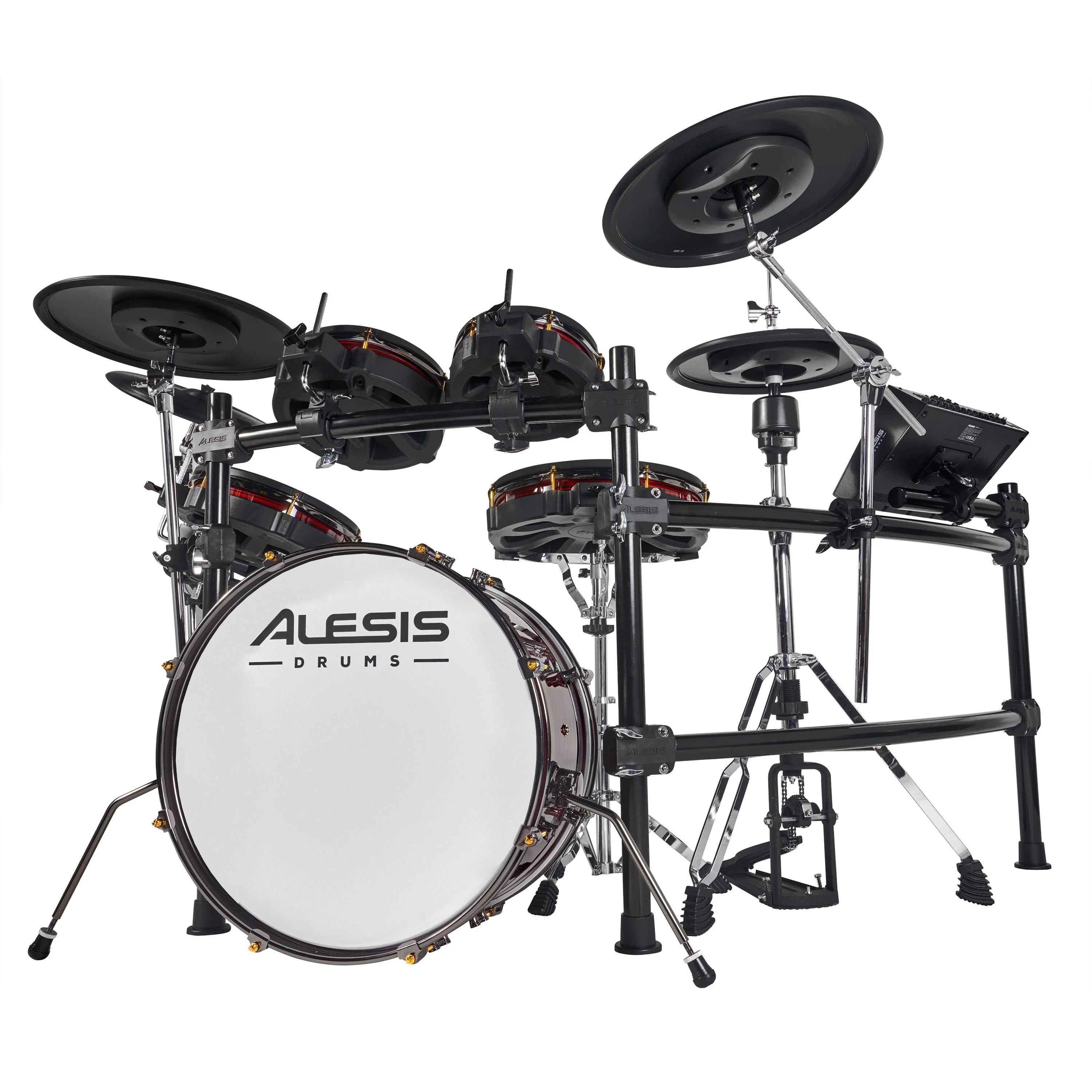 Alesis - Strata Prime - Ten-Piece Electronic Drum Kit with Touch Screen Drum Module - Image 2