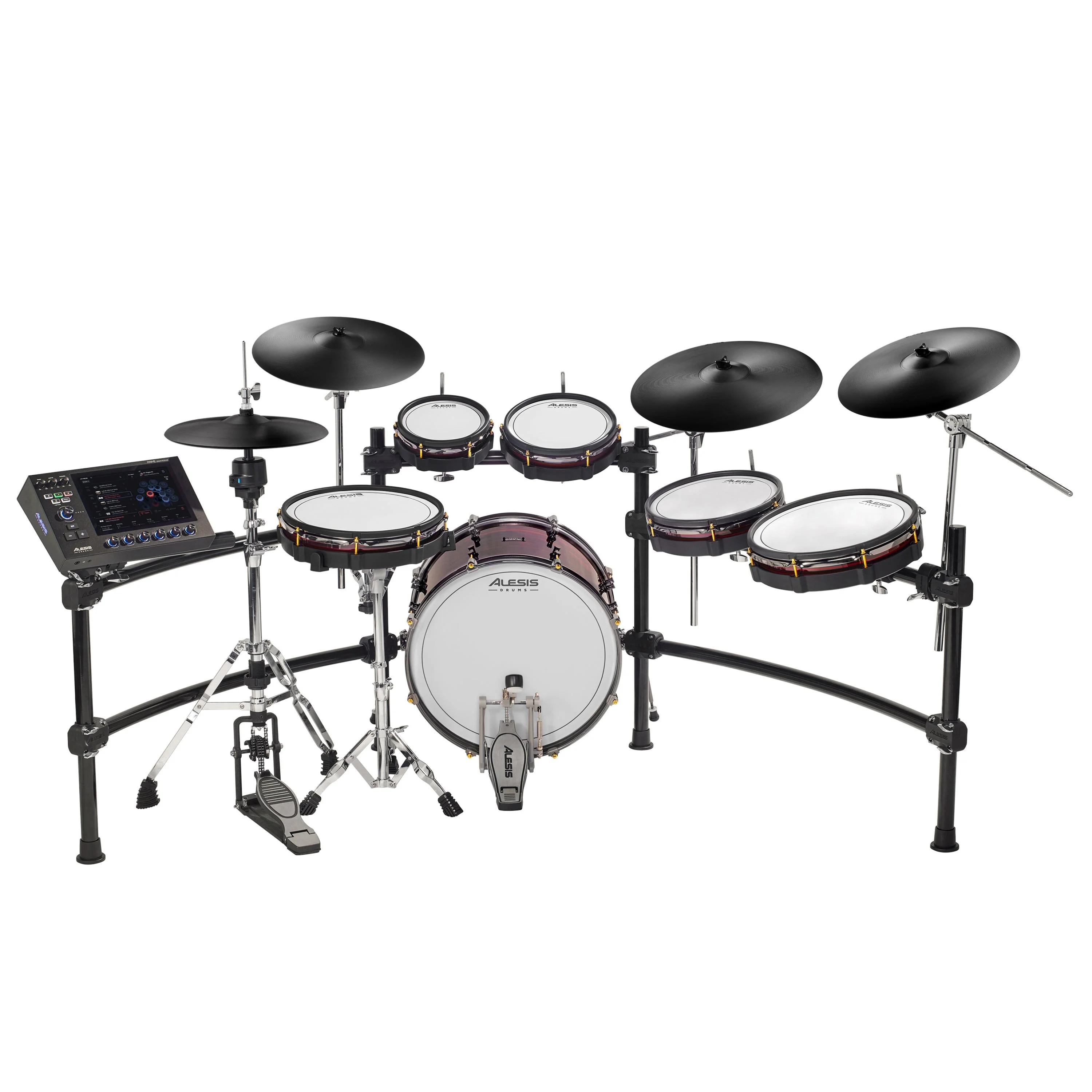Alesis - Strata Prime - Ten-Piece Electronic Drum Kit with Touch Screen Drum Module - Image 3
