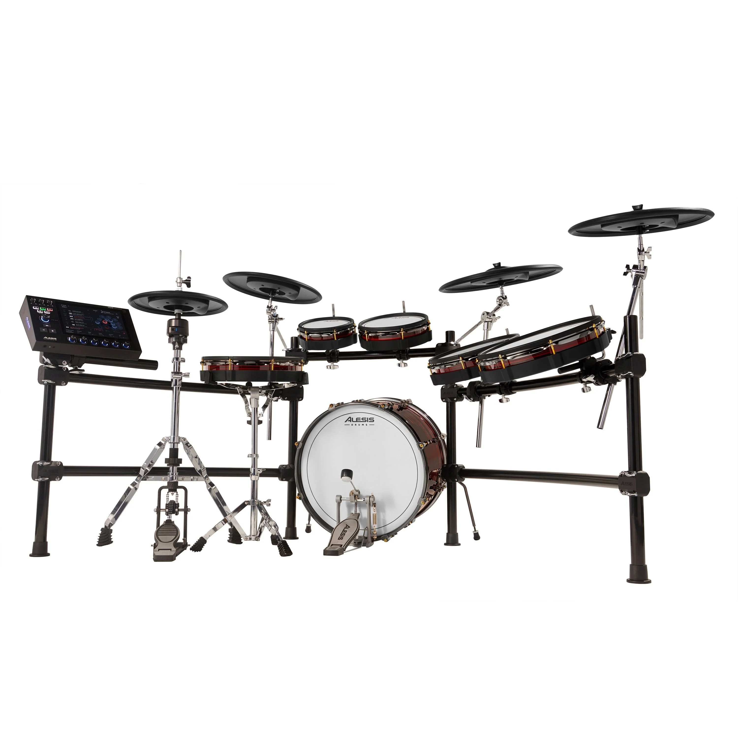 Alesis - Strata Prime - Ten-Piece Electronic Drum Kit with Touch Screen Drum Module - Image 5