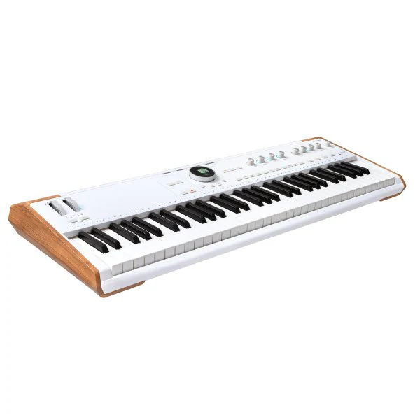 Arturia - Astrolab 61-Note Semi-Weighted Keyboard With Piano-size Keys & Aftertouch - White - ASTROLAB61WH - Image 3