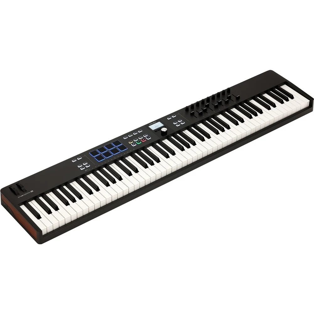 Arturia - KeyLab Essential 88 Mk3 Universal MIDI Controller Keyboard - Black  - KEYLABESSENTIAL88MK3BK - Image 3