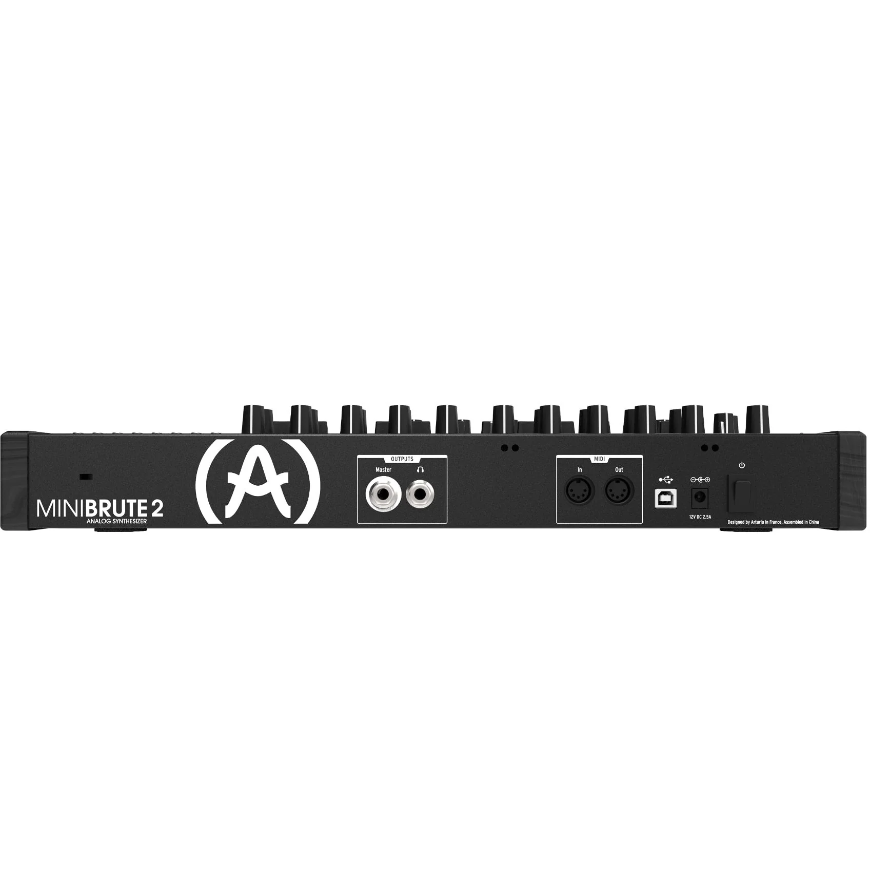 Arturia - MiniBrute 2 - Semi-modular Analog Synthesizer - Limited Edition Black - MINIBRUTE2BK - Image 2