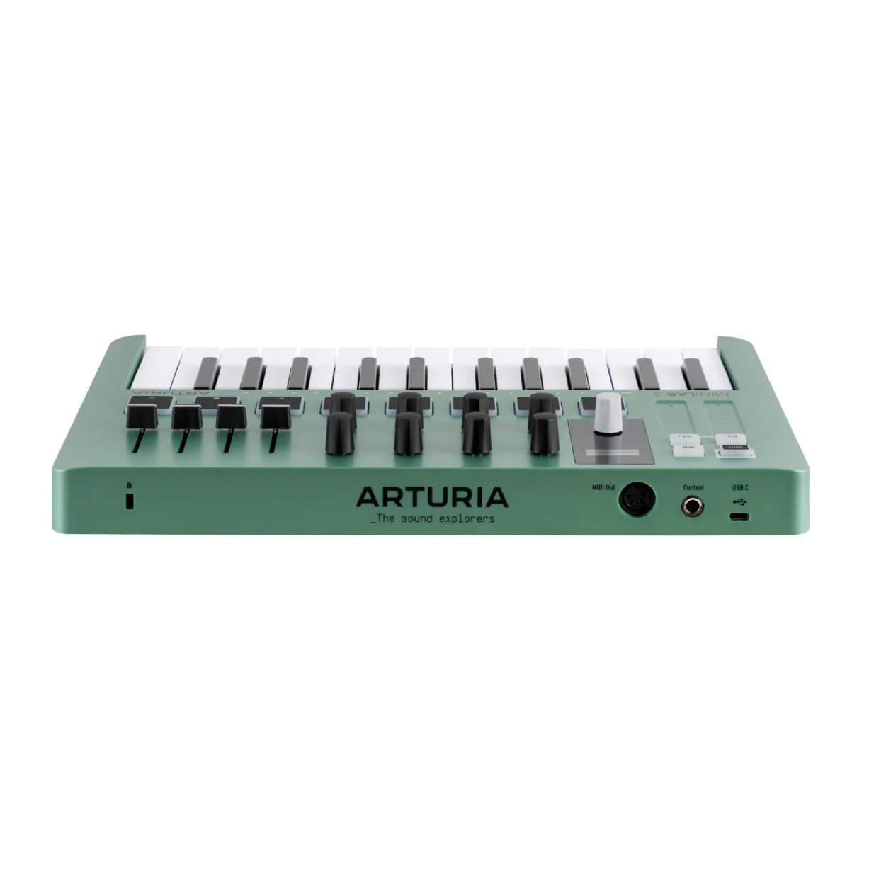 Arturia - Minilab - Limited-Edition Portable 25-Key MIDI Controller - Mint Green - MINILAB3MINT - Image 3