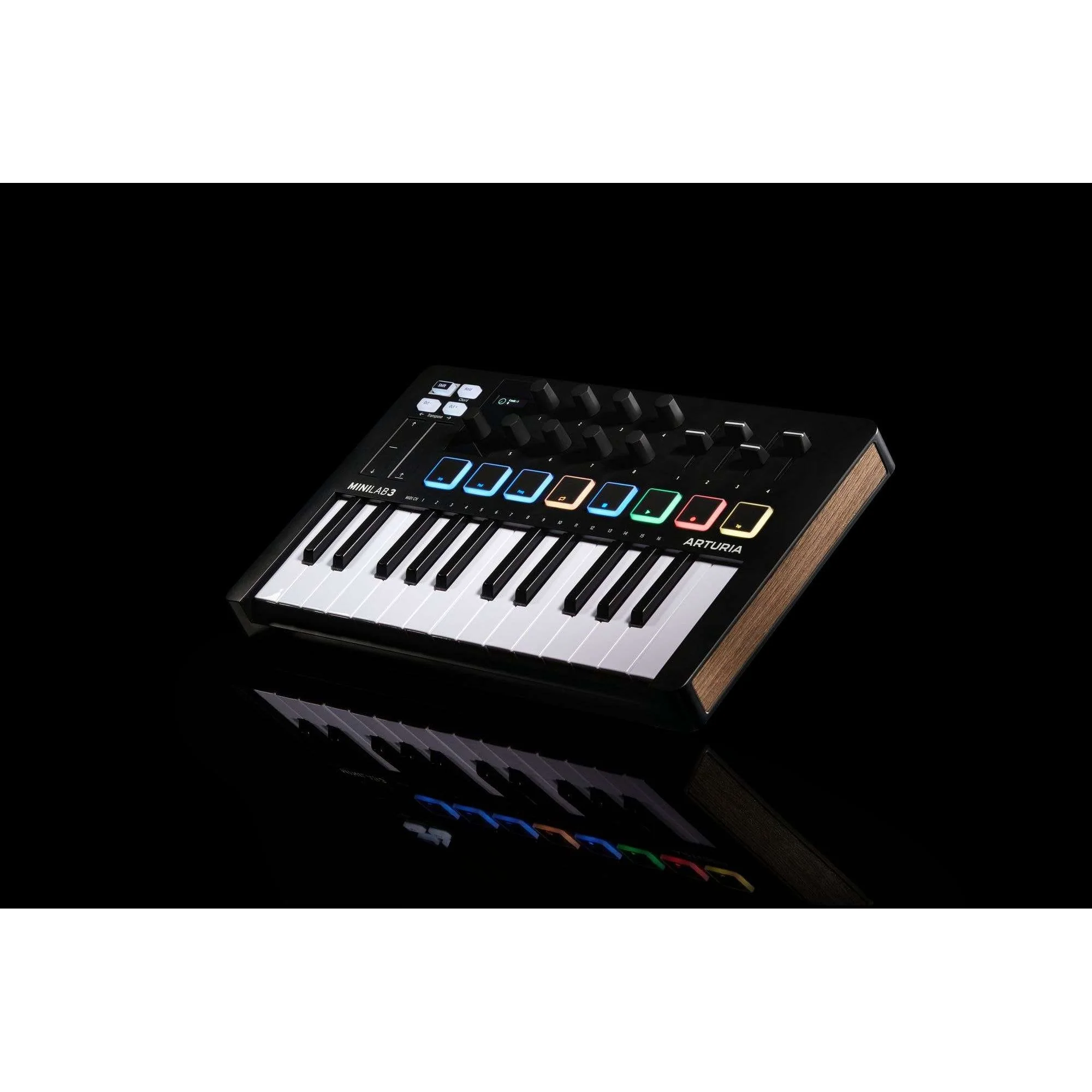 Arturia - MiniLab MK 3 Portable 25-Key MIDI Controller Black MINILAB3BK - Image 3