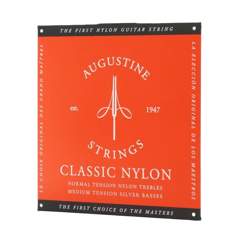 Augustine - Classic/Red - Medium Tension D/4Th Guitar Single String - RD4D - Image 3