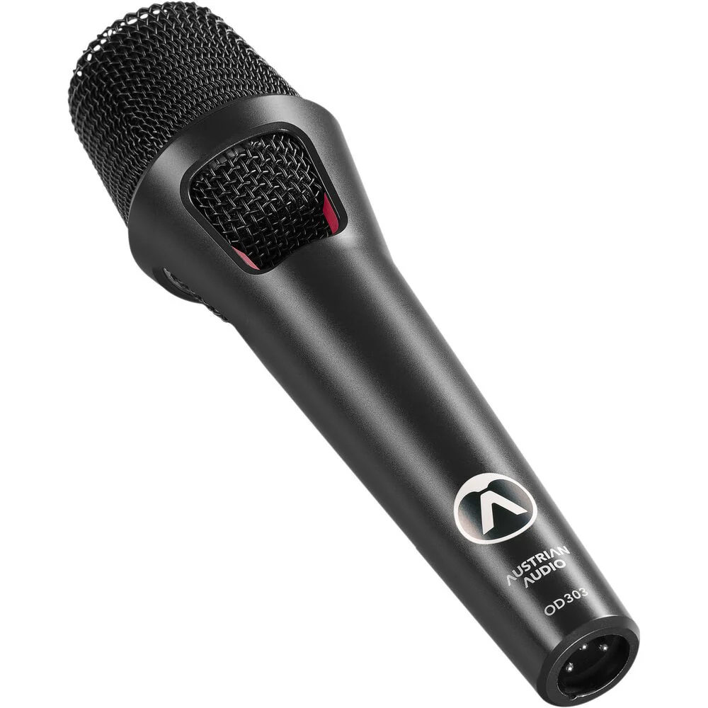 Austrian Audio - Hand-held Supercardioid Dynamic Vocal Microphone - Black - OD303 - Image 3