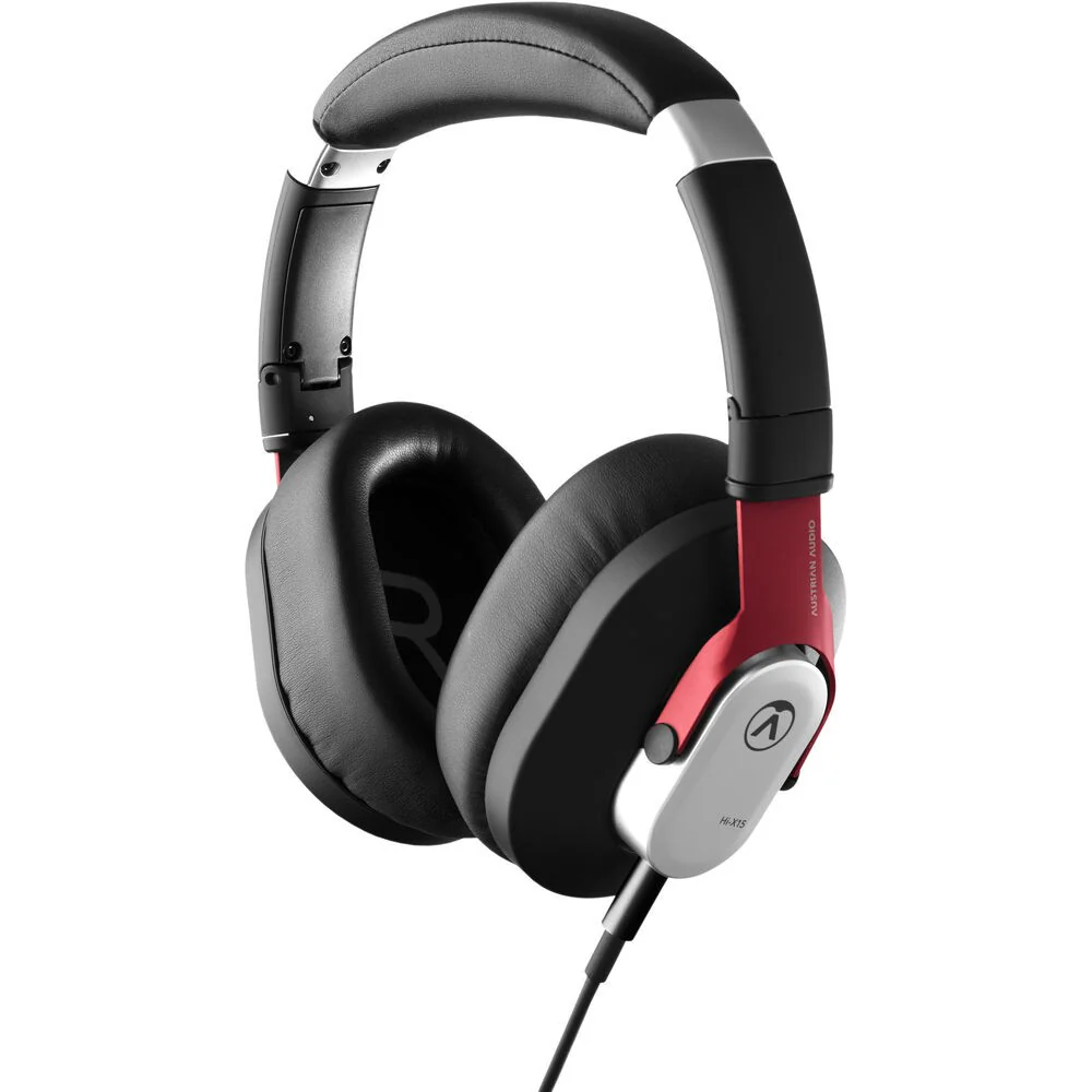 Austrian Audio - Professional Closed-Back Over-Ear Headphones - Black - HIX15 - Image 3