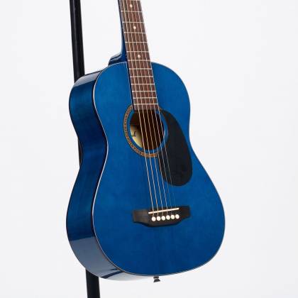 BeaverCreek - Acoustic Guitar 1/2 Size - Blue (TB) - BCTD401TB - Image 3