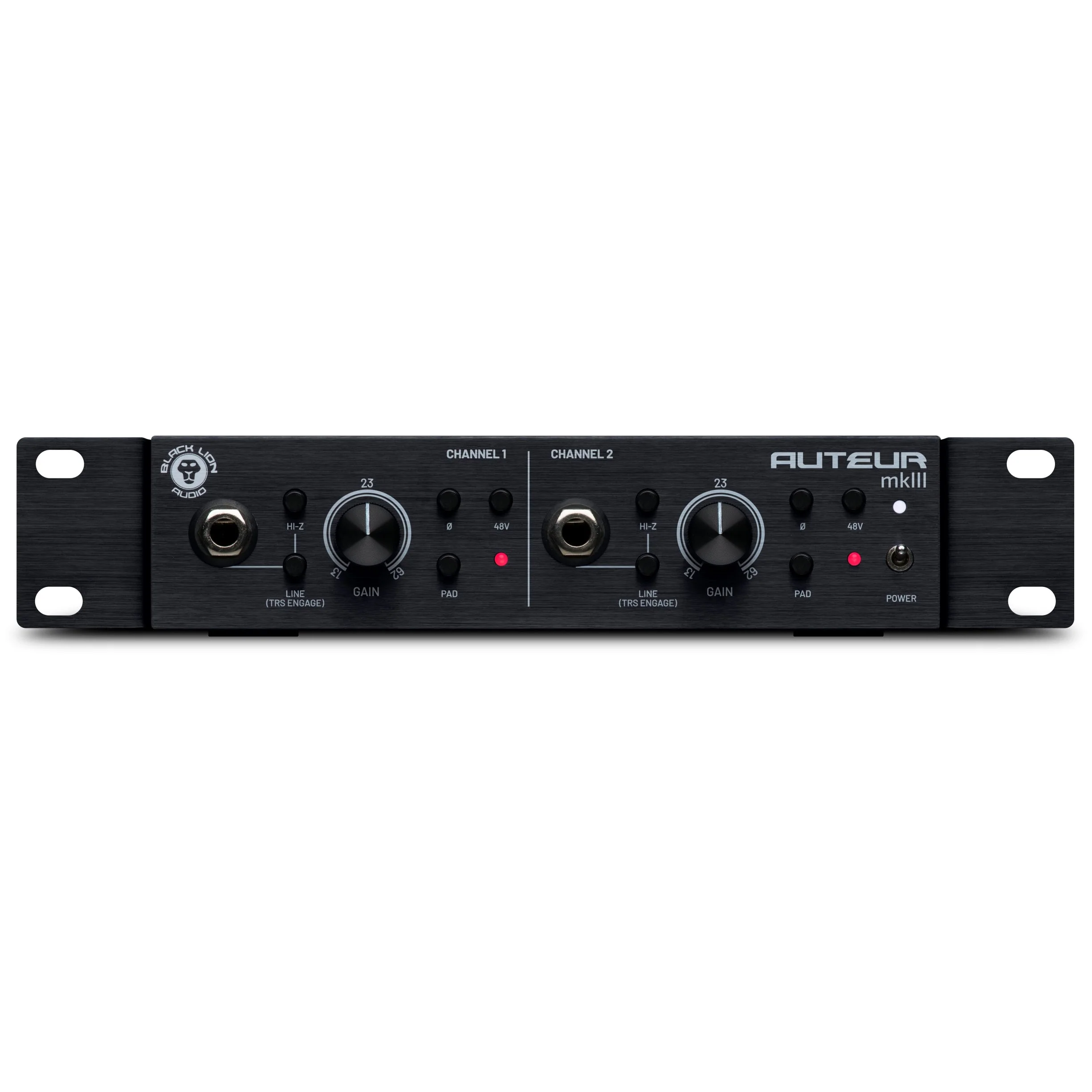Black Lion Audio - Auteur mkIII - 2-Channel Transformer-Coupled Microphone Preamplifier - Image 2