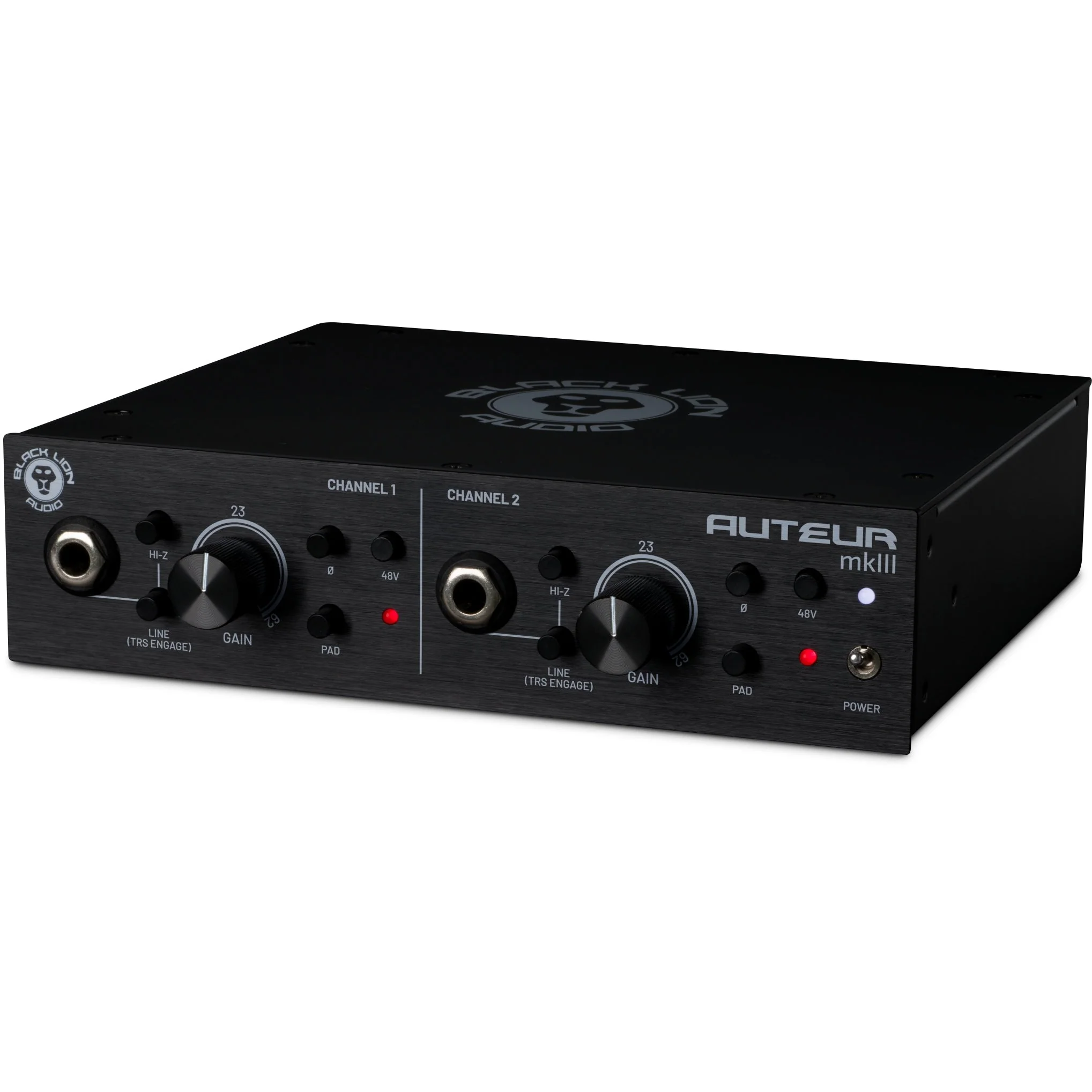 Black Lion Audio - Auteur mkIII - 2-Channel Transformer-Coupled Microphone Preamplifier - Image 3