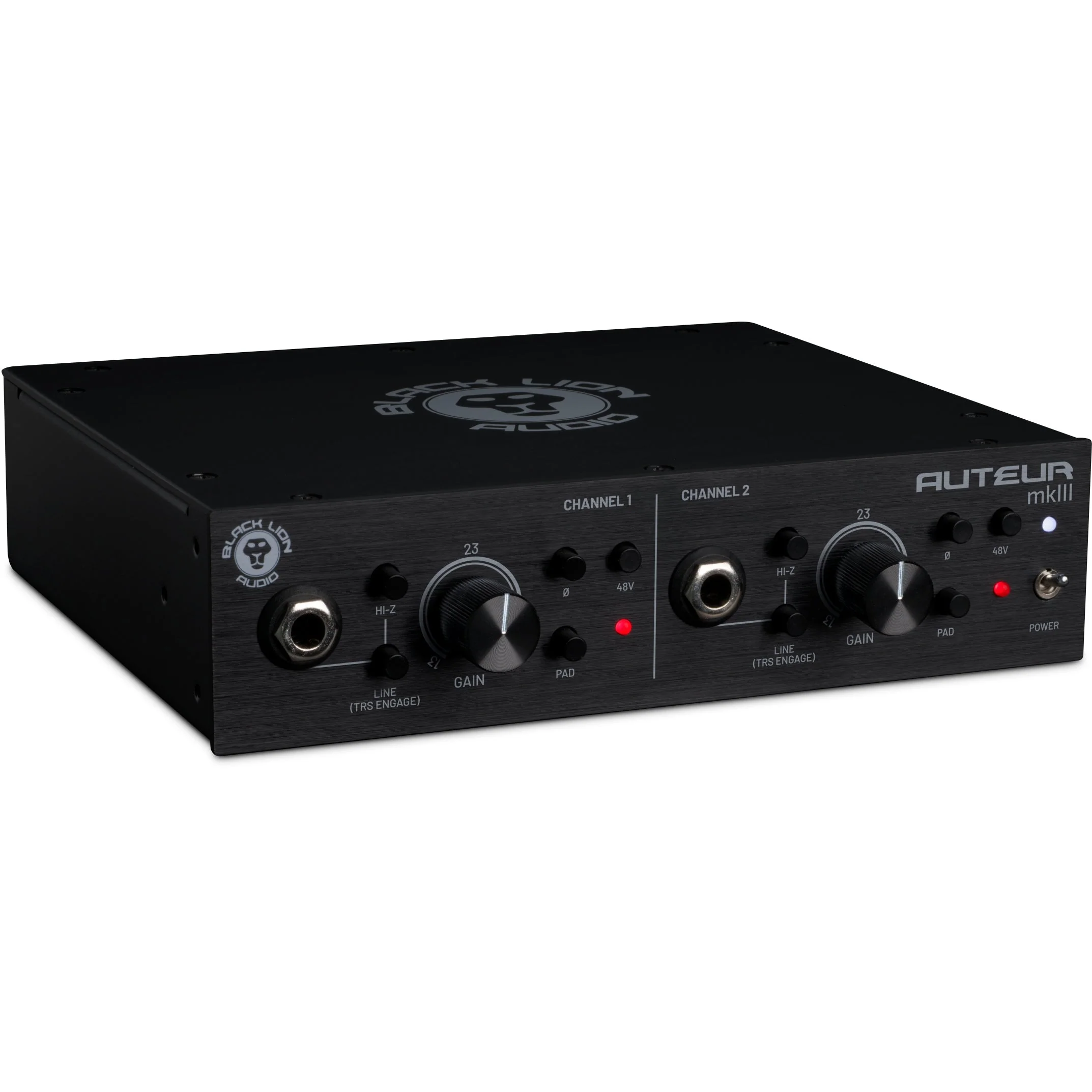Black Lion Audio - Auteur mkIII - 2-Channel Transformer-Coupled Microphone Preamplifier - Image 4