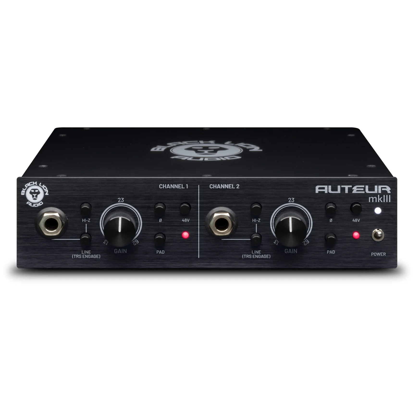 Black Lion Audio - Auteur mkIII - 2-Channel Transformer-Coupled Microphone Preamplifier - Image 5