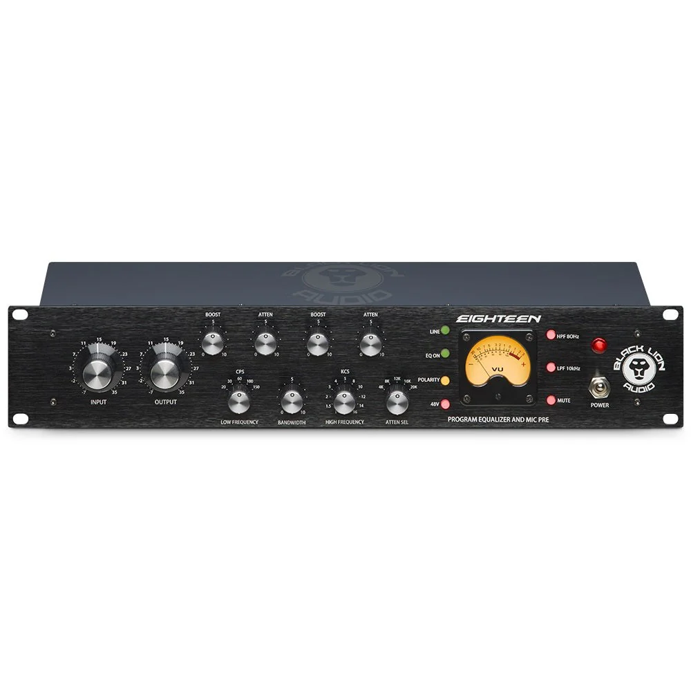 Black Lion Audio - Eighteen - channel strip EQ & Mic Pre-Amp - Image 5