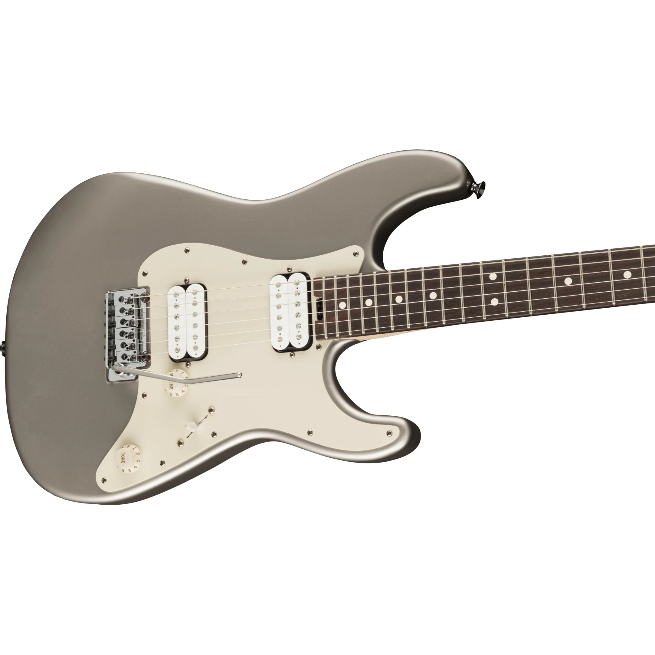 Charvel - Prashant Aswani Signature Pro-Mod So-Cal PA28 - Rosewood Fingerboard - Inca Silver 296-6011-521 - Image 3