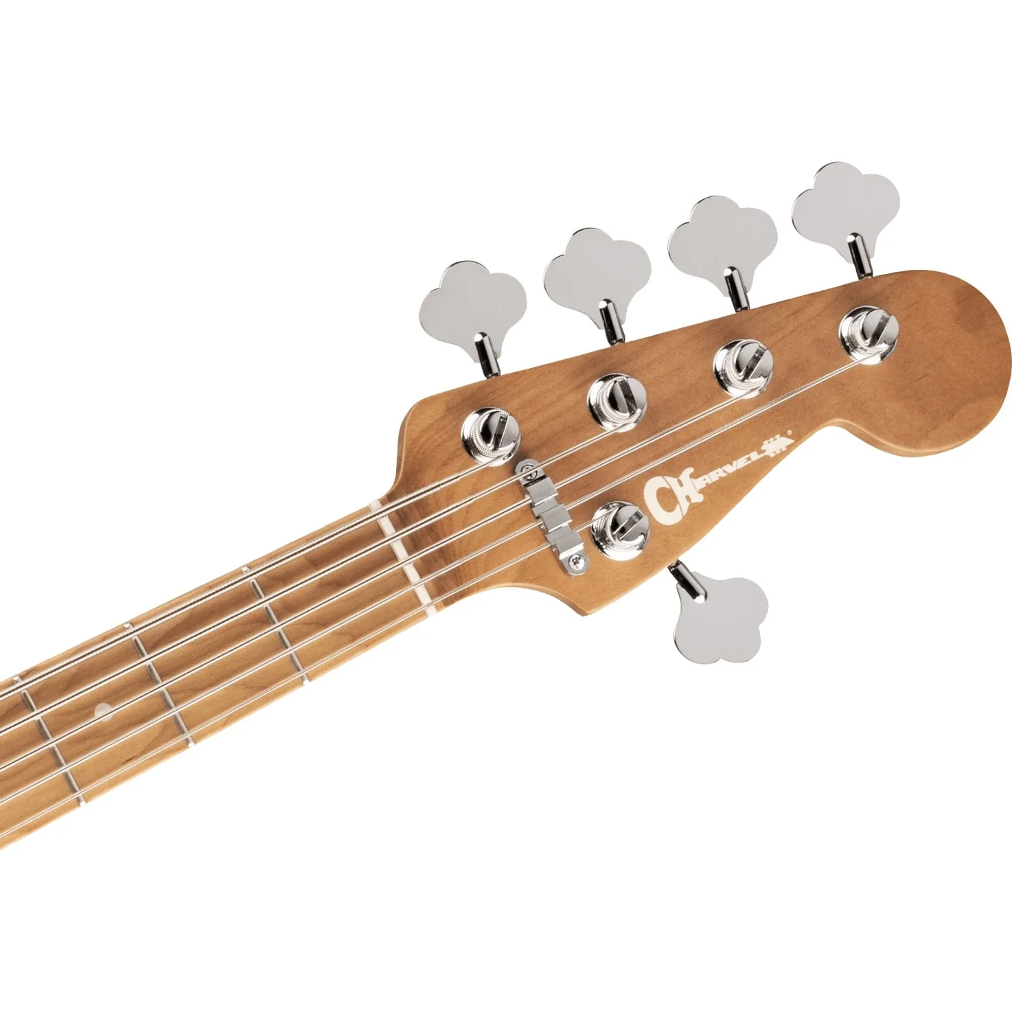 Charvel - Pro-Mod San Dimas® Bass PJ V - Caramelized Maple Fingerboard - Platinum Pearl 296-5068-576 - Image 6