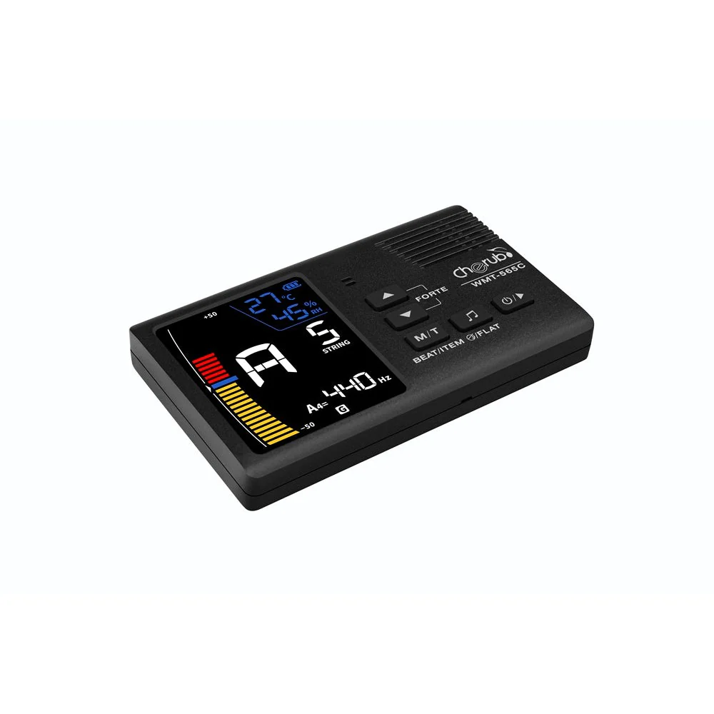 Cherub - 5-in-1 Rechargeable String Instrument Mate Hygrometer & Thermometer Equipped  - WMT-565C - Image 4