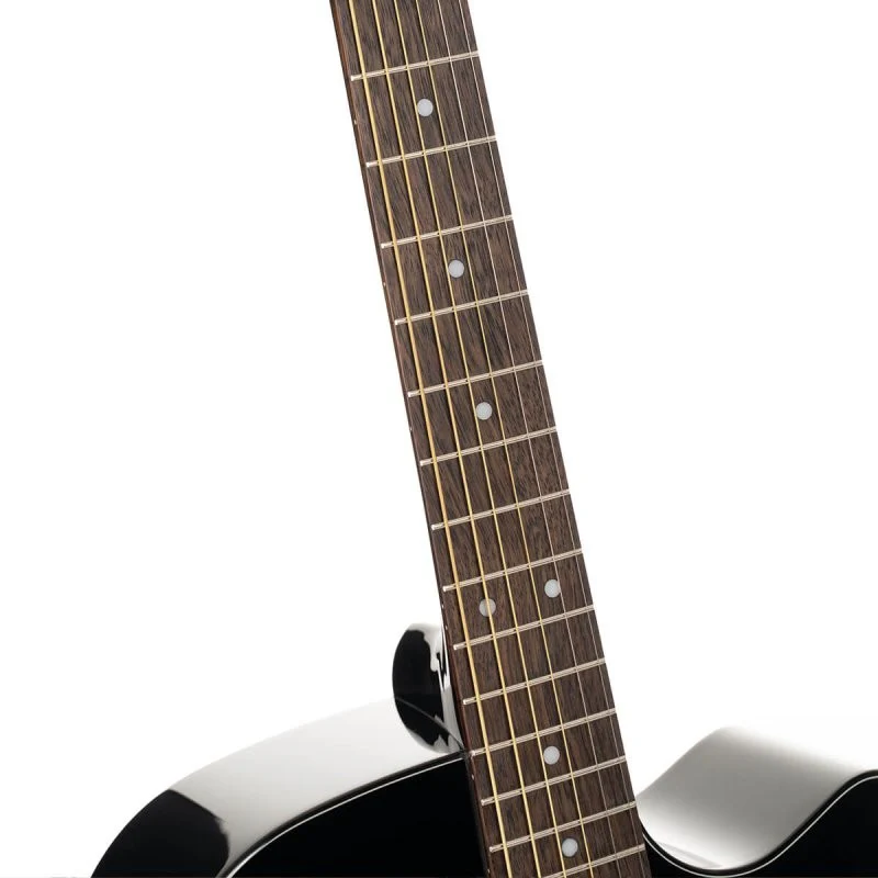 Cort Guitars - Earth Series Acoustic/Electric Guitar - Black - EARTH60CE-BK - Image 8