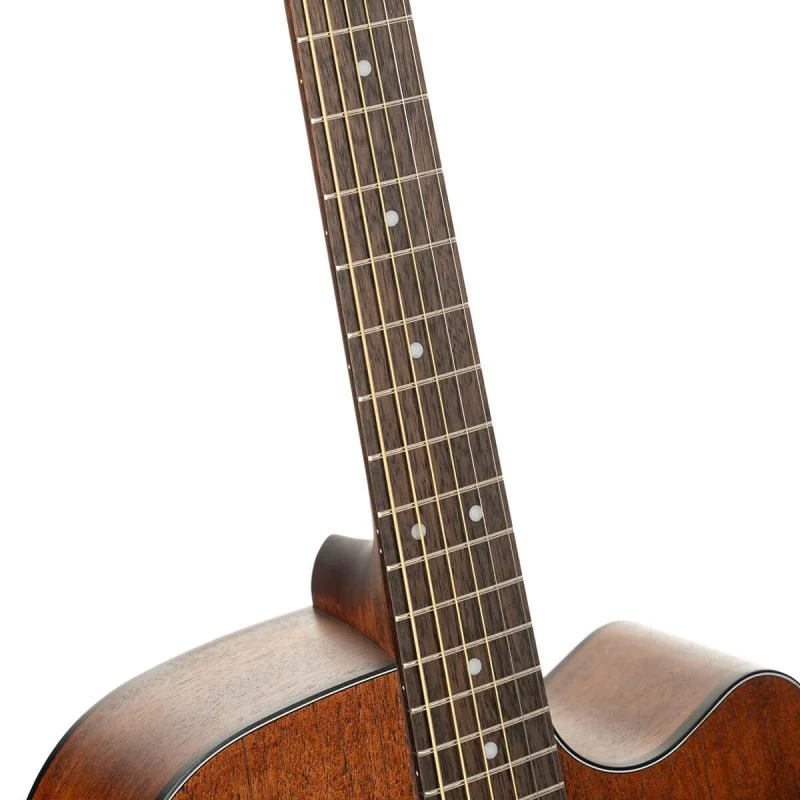 Cort Guitars - Earth Series Acoustic/Electric Guitar - Mahogany Open Pore - EARTH60MCE-OP - Image 7
