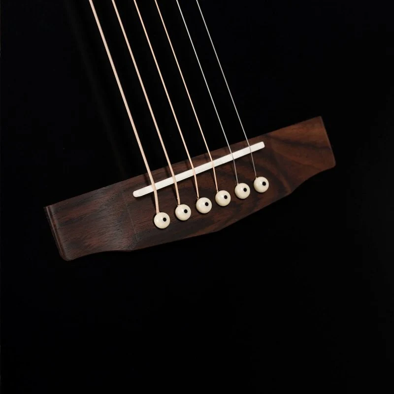 Cort Guitars - Essence Series Grand Auditorium Acoustic Guitar - Black Top Semi Gloss - ESSENCEGA4BTSG - Image 5