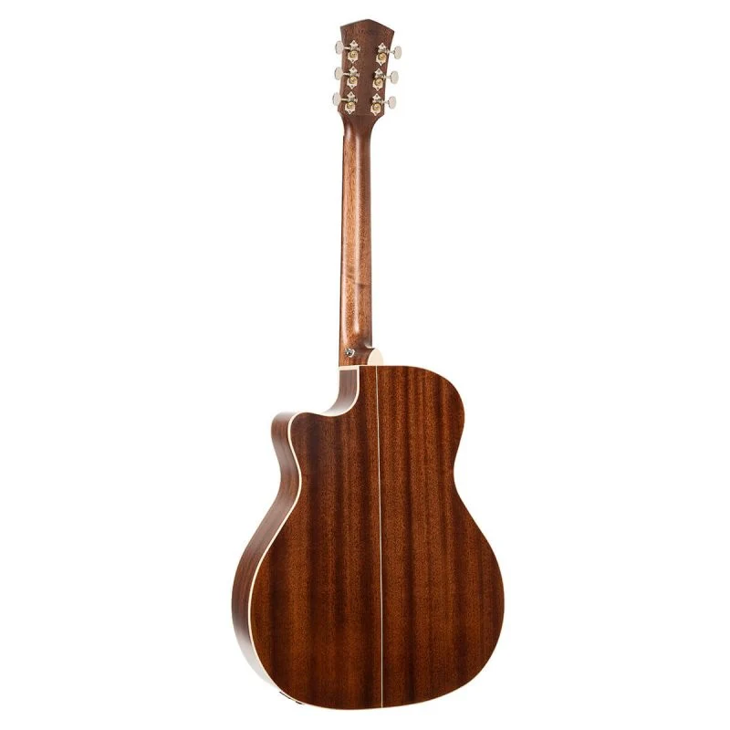 Cort Guitars - Essence Series Grand Auditorium Acoustic Guitar - Natural Semi Gloss - ESSENCEGA4NSG - Image 2