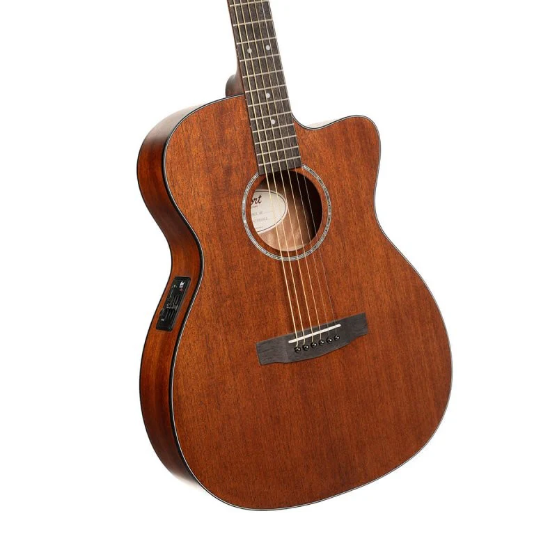 Cort Guitars - Luce Series Acoustic/Electric Guitar - Mahogany Open Pore - L60MCE-OP - Image 3