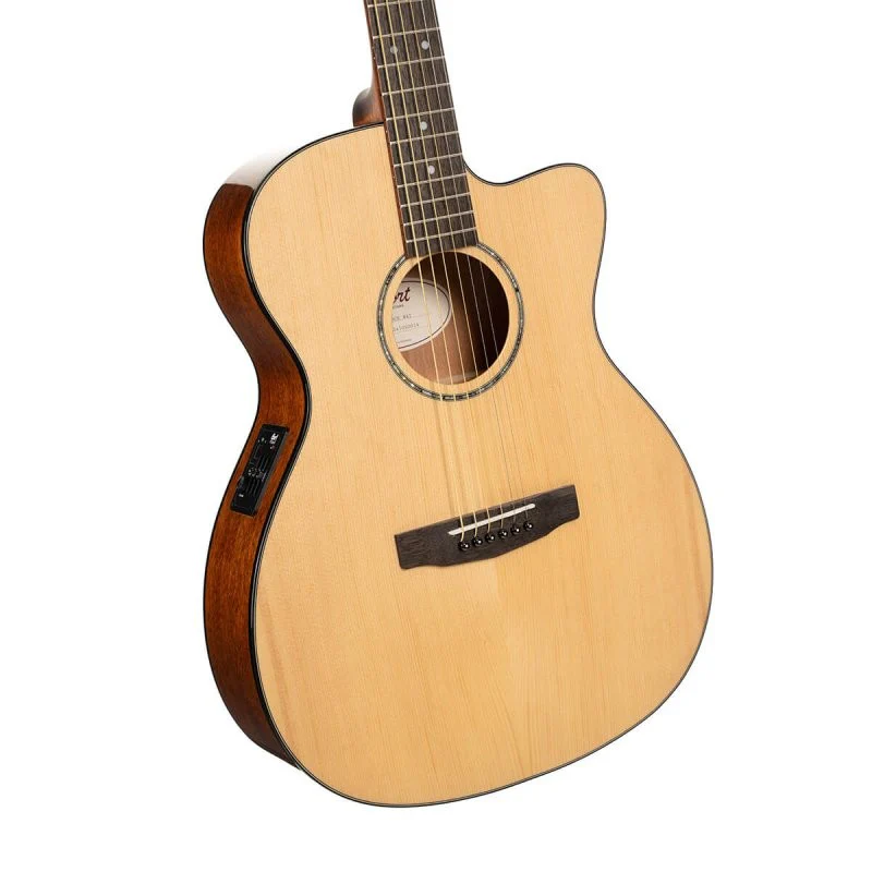 Cort Guitars - Luce Series Acoustic/Electric Guitar - Natural Gloss - L60CE-NAT - Image 3