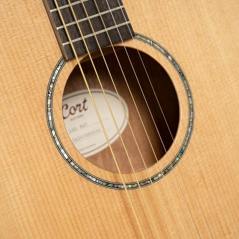 Cort Guitars - Luce Series Acoustic Guitar - Natural Gloss - L60-NAT - Image 6