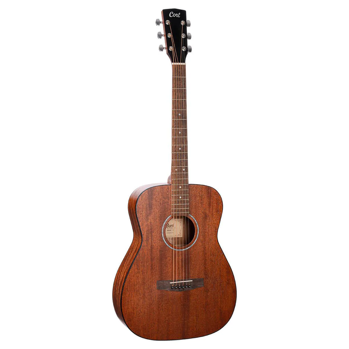 Cort - Standard Series Acoustic Guitar All Mahogany Open Pore AF510M