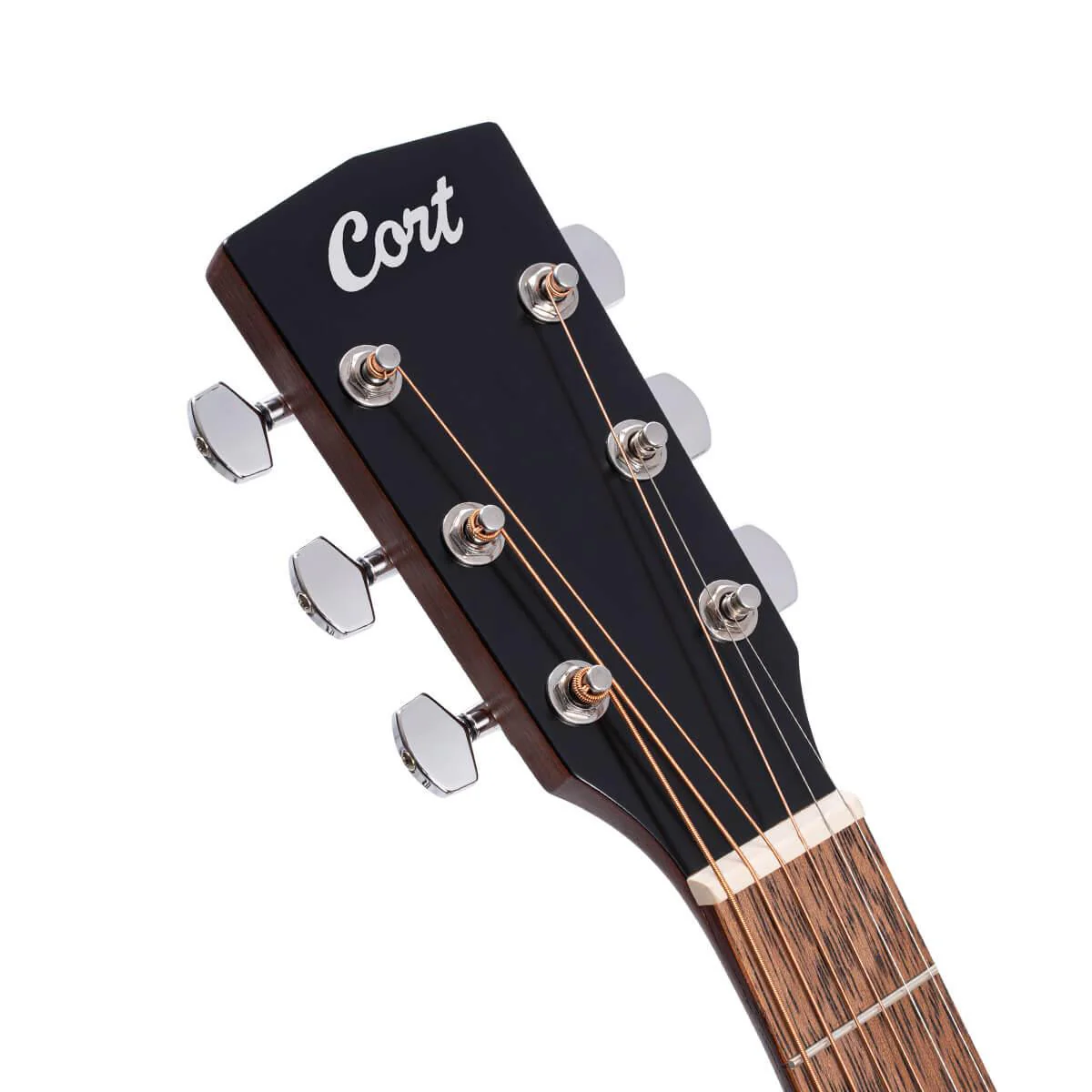 Cort - Standard Series Acoustic Guitar All Mahogany Open Pore AF510M - Image 7