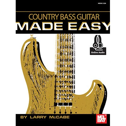 Country Bass Guitar Made Easy (Book + Online Audio)