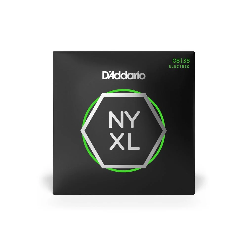 D'Addario - 08-38 Extra Super Light NYXL Electric Guitar Strings - NYXL0838