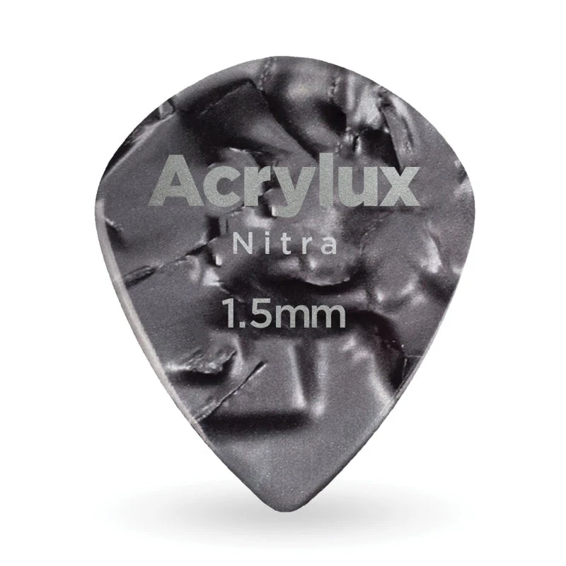 D'Addario Accessories - Acrylux Nitra Jazz Guitar Pick 1.5MM, 3-pack   3AN7-03 - Image 2
