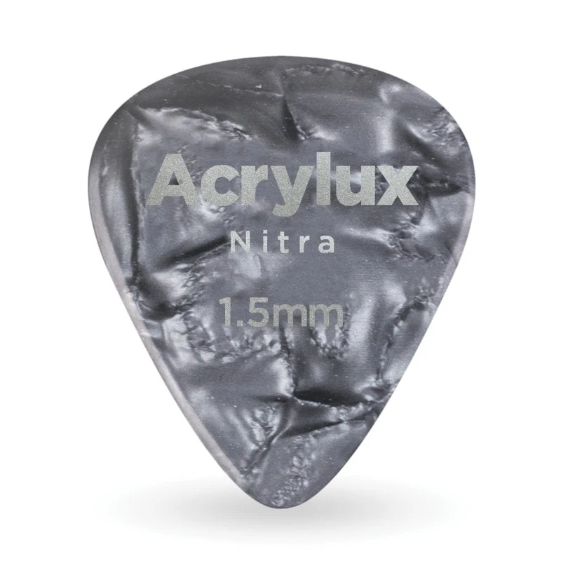 D'Addario Accessories - Acrylux Nitra Standard Guitar Pick 1.5MM, 3-Pack   1AN7-03 - Image 2