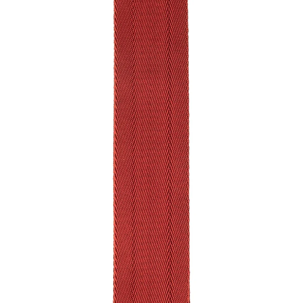 D'Addario Accessories - Auto Lock Guitar Strap   - 50BAL11 - Blood Red - Image 2