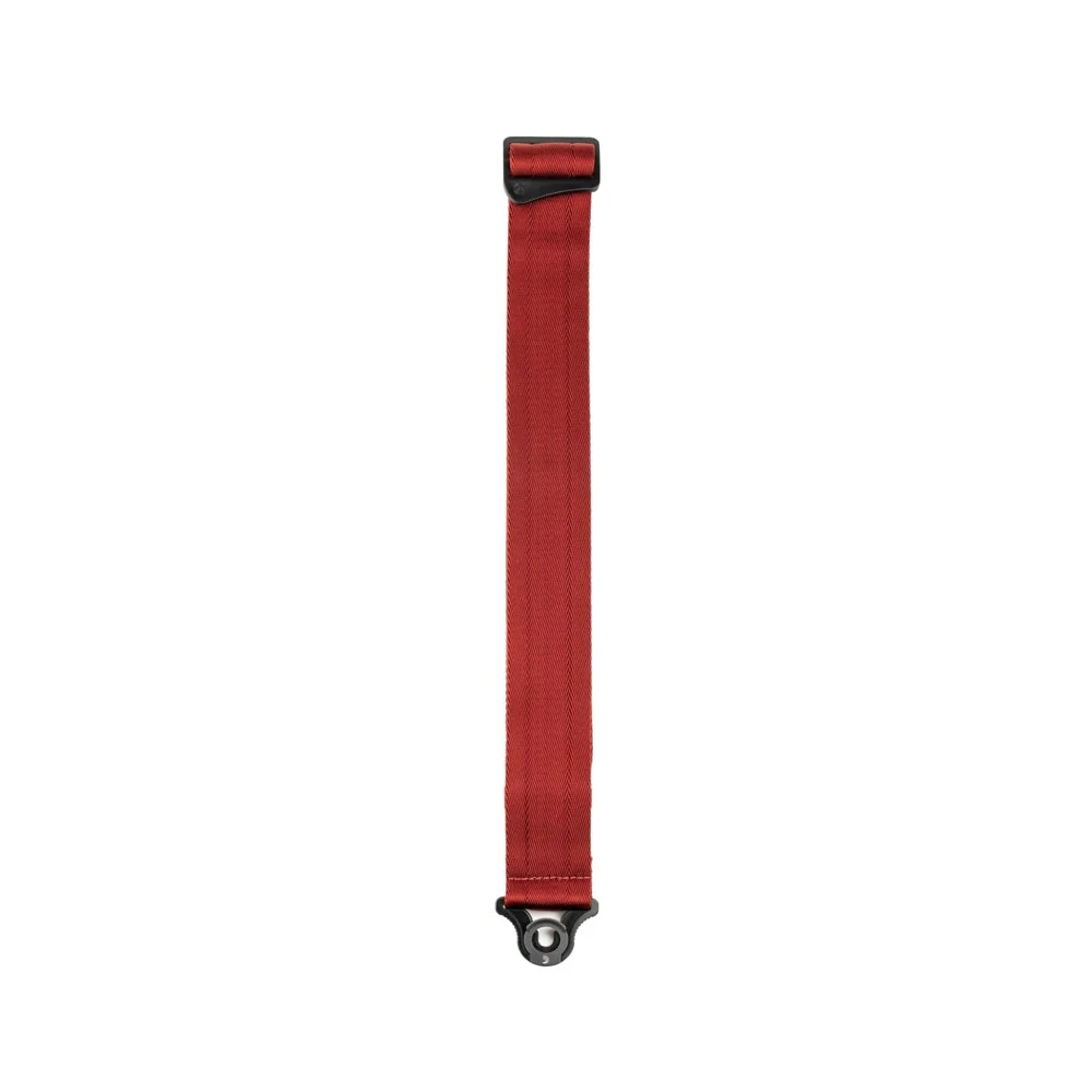 D'Addario Accessories - Auto Lock Guitar Strap   - 50BAL11 - Blood Red - Image 3
