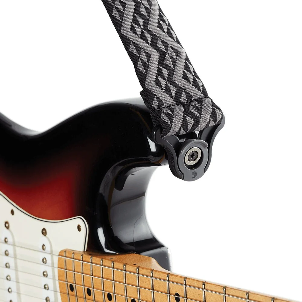 D'Addario Accessories - Auto Lock Guitar Strap Geometric 50BAL03 - Image 4