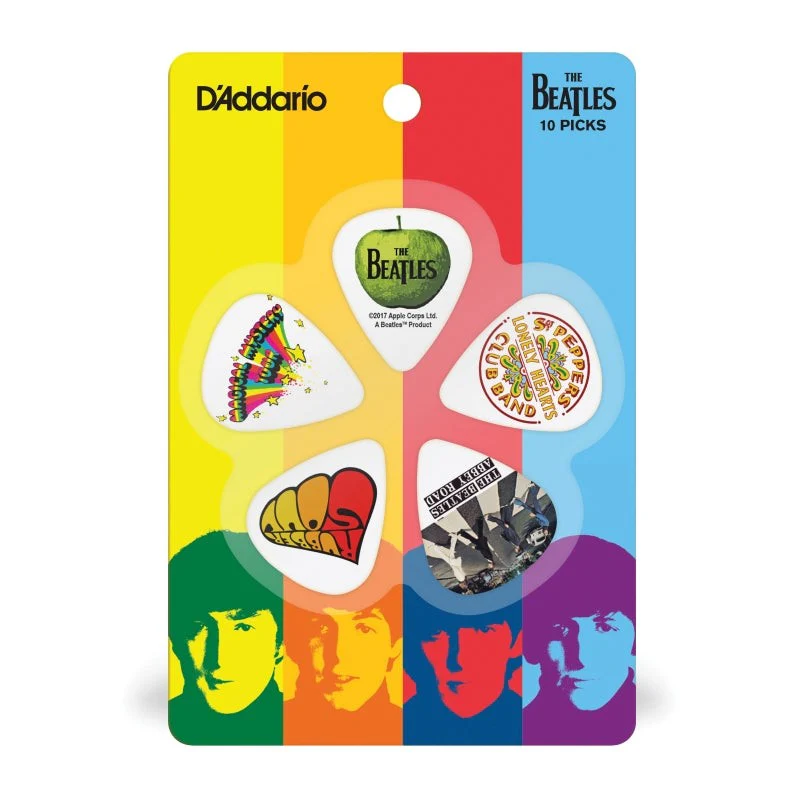 D'Addario Accessories - Beatles Guitar Picks, Albums, 10 pack, Medium   1CWH4-10B3 - Image 3