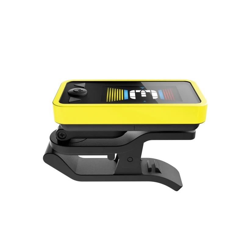 D'Addario Accessories - Eclipse Headstock Tuner, Yellow   PW-CT-17YL - Image 2