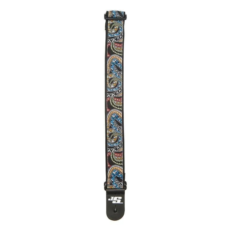 D'Addario Accessories - Joe Satriani Guitar Strap, Snakes Mosaic   50JS04 - Image 3