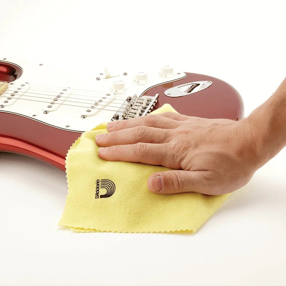 D'Addario Accessories - Napped Cotton Polishing Cloth For All Instruments PWPC2 - Image 2