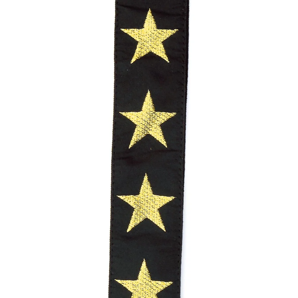 D'Addario Accessories - Nylon Woven Guitar Strap  Gold Star 20T05 - Image 2