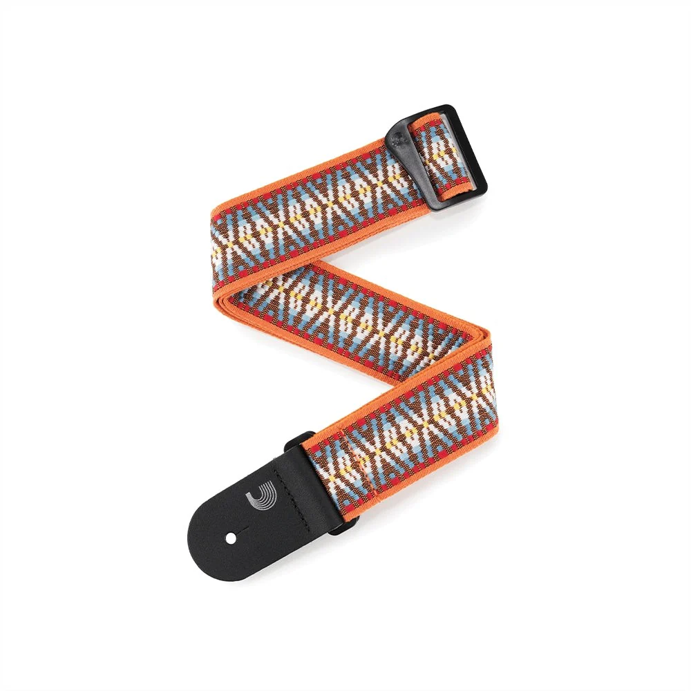 D'Addario Accessories - Nylon Woven Guitar Strap Sunrise Hootenanny 50G08 - Image 2