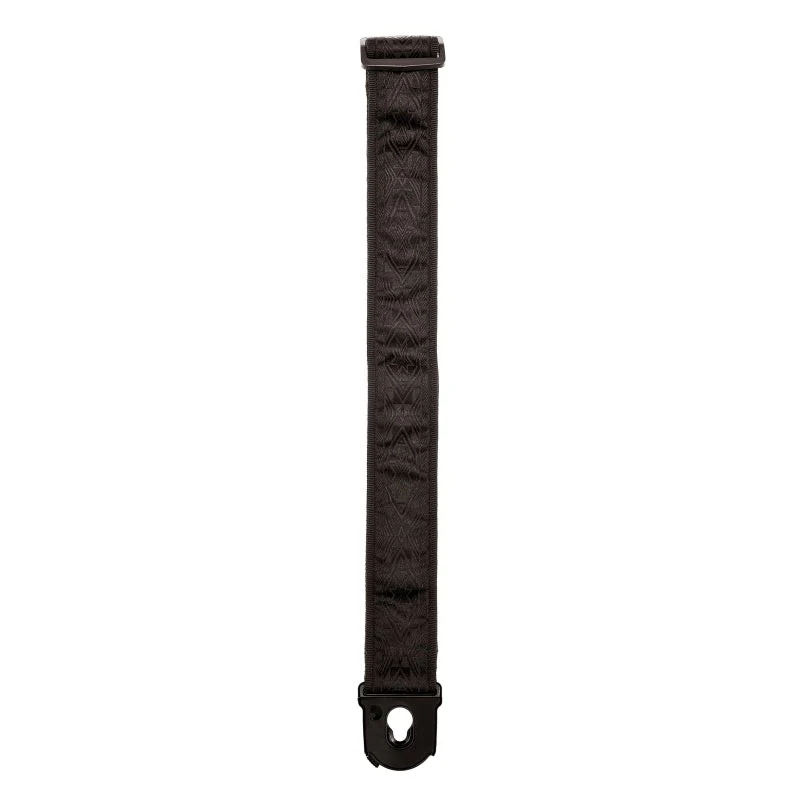 D'Addario Accessories - Planet Lock Guitar Strap, Black Satin   50PLB01 - Image 3