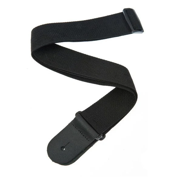 D'Addario Accessories - Polypropylene Guitar Strap, Black - Image 2