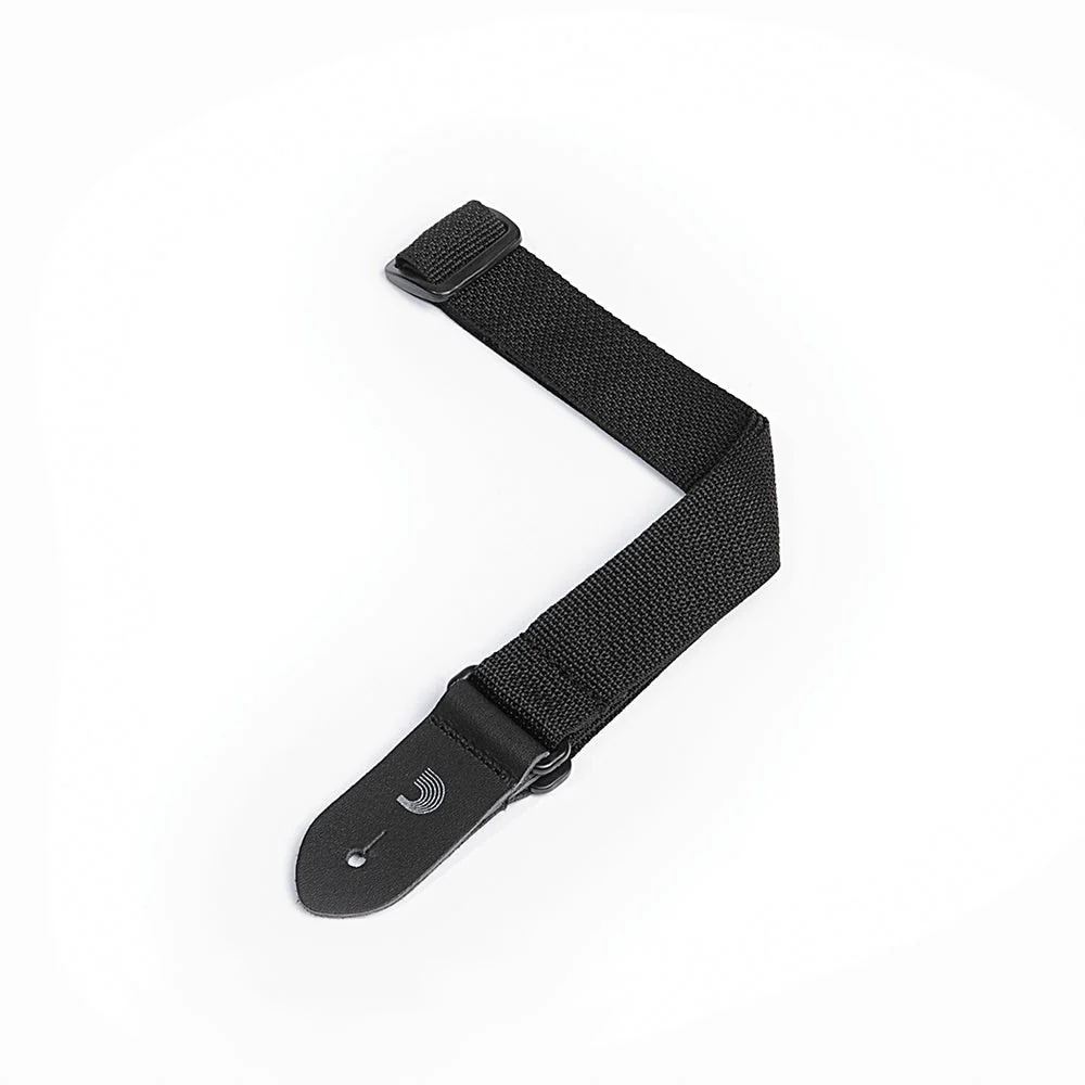 D'Addario Accessories - Polypropylene Ukulele Strap Black PWSUKE300 - Image 2