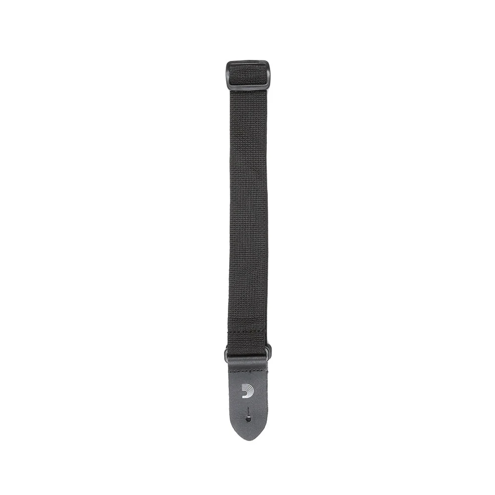 D'Addario Accessories - Polypropylene Ukulele Strap Black PWSUKE300 - Image 3