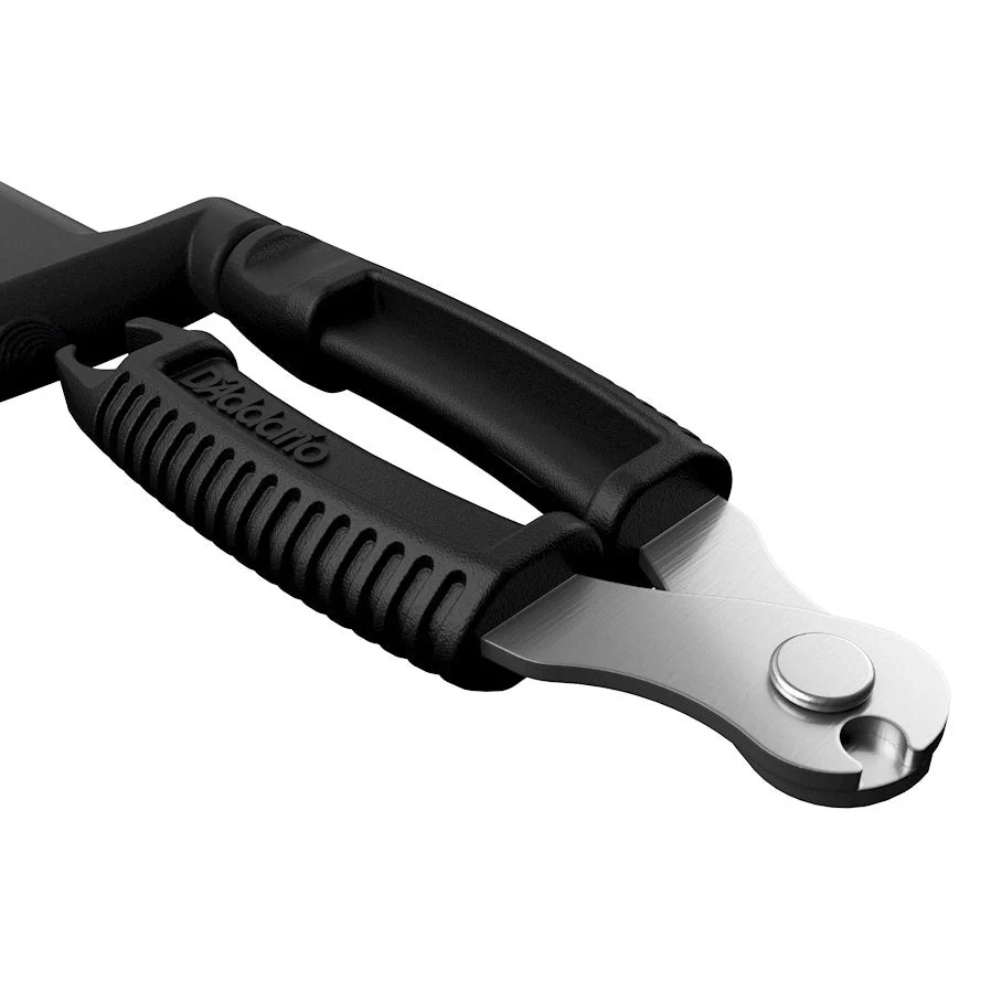 D'Addario Accessories - Pro-Winder For Bass Black String Winder Cutter & Bridge Pin Puller DP0002B - Image 2