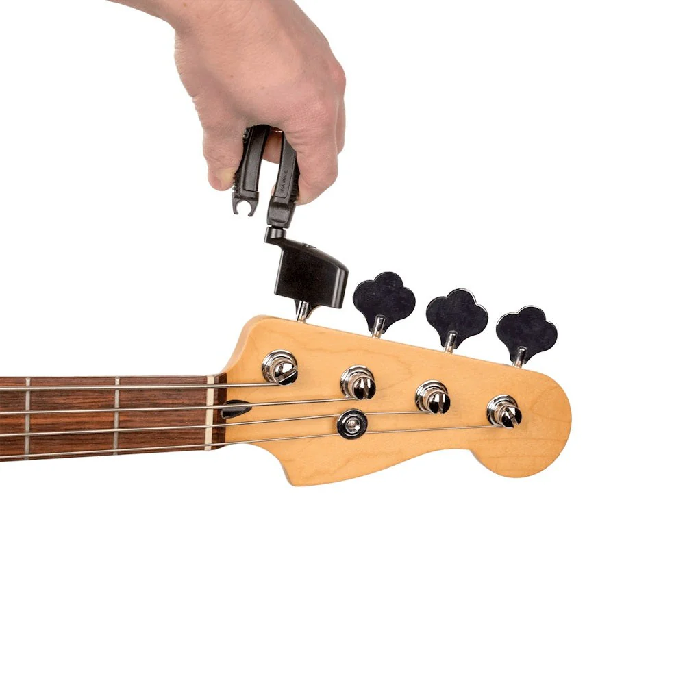 D'Addario Accessories - Pro-Winder For Bass Black String Winder Cutter & Bridge Pin Puller DP0002B - Image 4