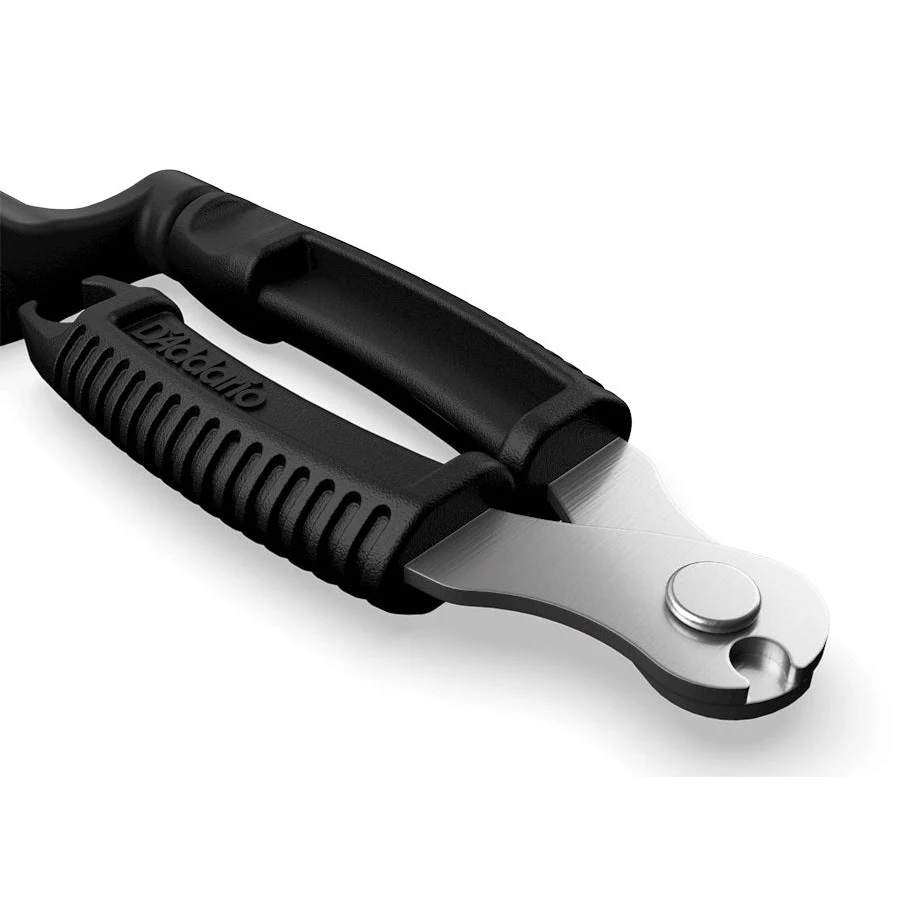 D'Addario Accessories - Pro-Winder White String Winder Cutter & Bridge Pin Puller Black DP0002 - Image 2